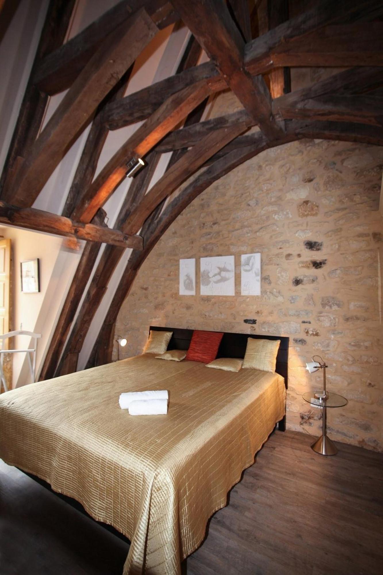 Apartamento Le Grenier Du Chapitre Sarlat Exterior foto