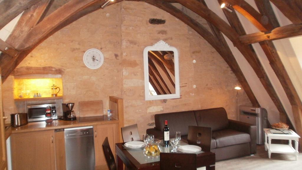 Apartamento Le Grenier Du Chapitre Sarlat Exterior foto